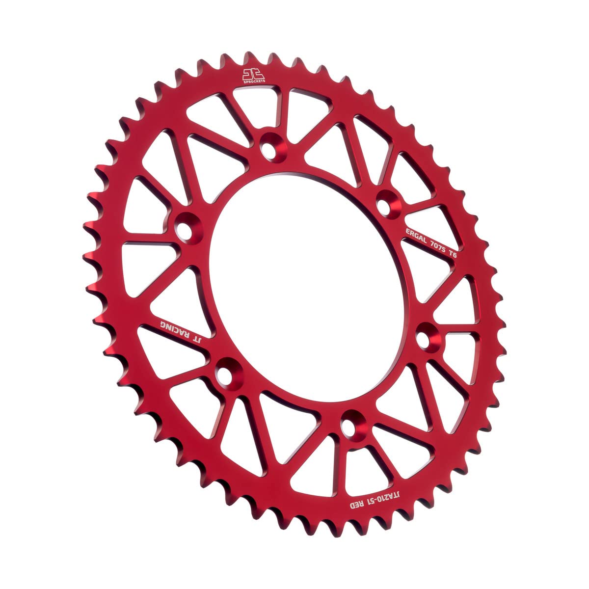 Amazon.com: JT Sprockets JTA210.51RED Red Racelite Anodized